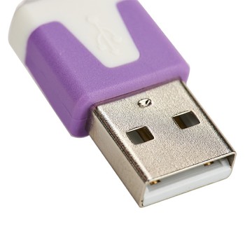 飞毛腿sj-um03 micro usb数据线 紫色图片2