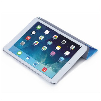 桑瑞得ipad air保護套ipad5保護殼 蘋果平板電腦皮套三折超薄款 金