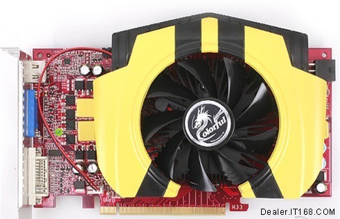 七彩虹 逸彩9800gt-gd3 cf黄金版 512m k10热卖 现在仅售678元